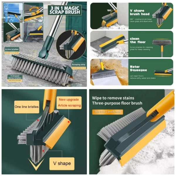 3 In 1 V-Shaped Cleaning Brush