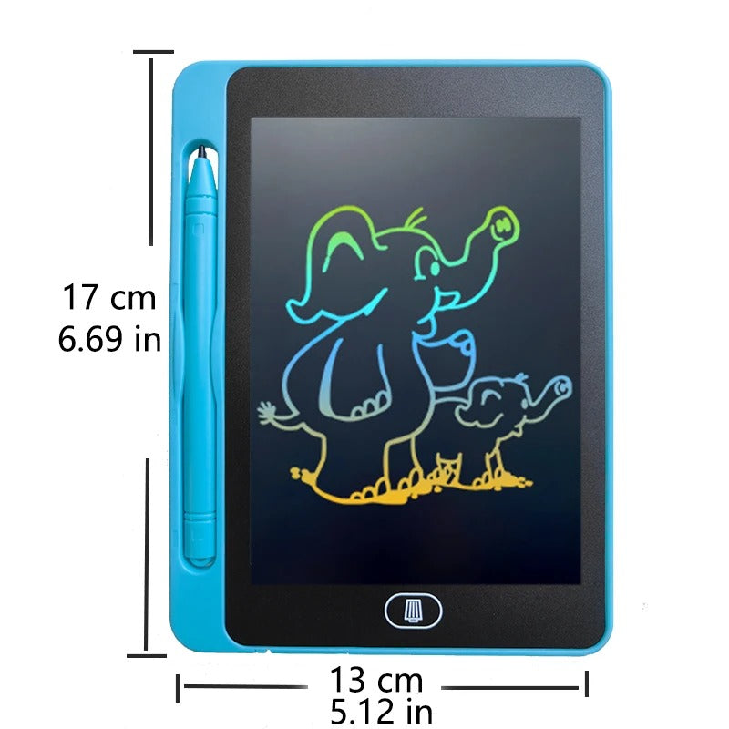 LCD Panel Colorful Writing Tablet - 6.5 inch